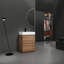 Meuble-lavabo de salle de bain 24 po avec lavabo simple et tiroirs doubles-626965513-626965514