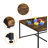 Aitor Wood Grain 5 Piece Coffee Table Set With Raised Edges-613941417-607175772