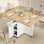 Table de salle à manger extensible