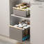 Rangement escamotable sous l'évier, support de rangement multifonctionnel pour armoires de cuisine, aucun perçage requis, organisateur de tiroir à épices