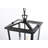 Deidra 9.5 Inch Outdoor Pendant in Black