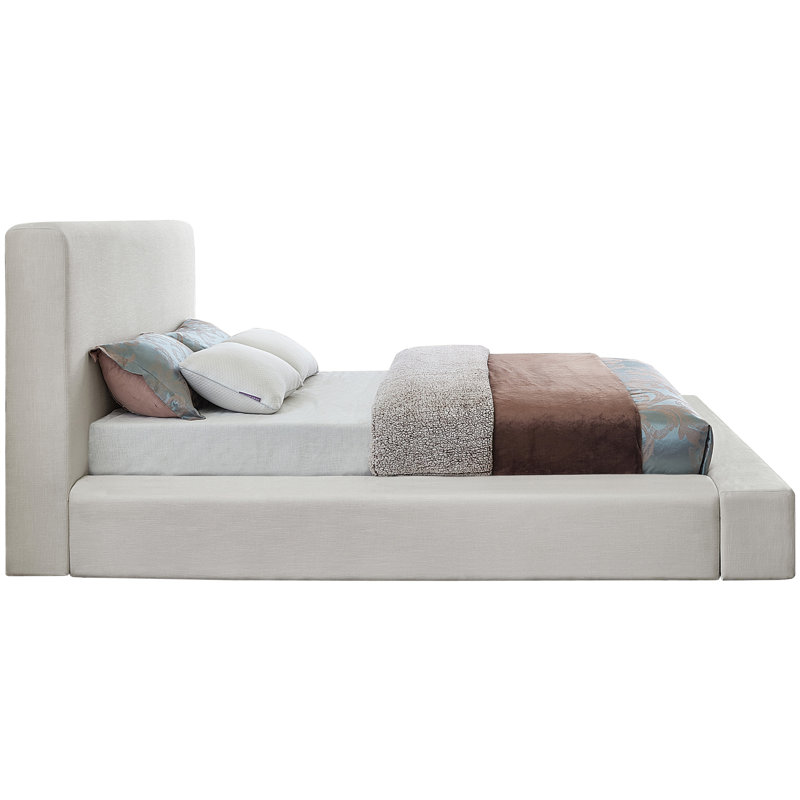 Ishia Upholstered Platform Bed - Modern Design