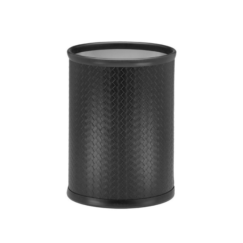 Corbeille pour déchets Woodsburgh, Noir