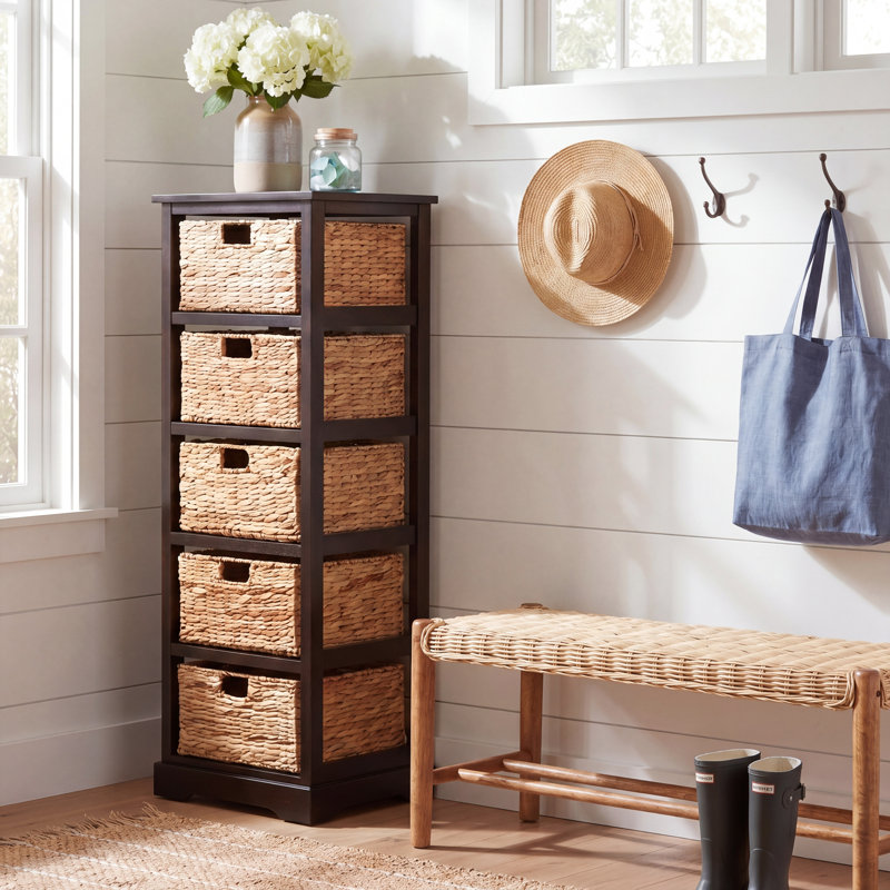 Painswick 5 - Drawer Accent Chest, Dark Chocolate