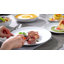24 Piece Porcelain China Dinnerware Set - Service for 6