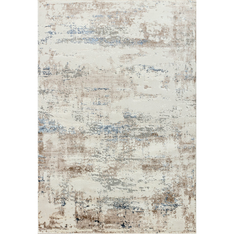 Tapis crème Allaryce, Rectangle 2 pi x 3 pi 3 po
