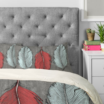 Wesley Bird Feathered Pillow Case