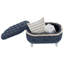 Bancs de rangement, banc d'extrémité de lit avec capitonnage capitonné, repose-pieds de rangement pour la chambre à coucher et le vestibule-130471789-130471793-130471794