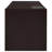Halston Cappuccino 3-Drawer Office Computer Desk
