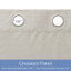 Paire de rideaux occultant 100% coton brossé avec œillets (2 panneaux)-100943807-100943803