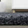Anttwan Solid Shag Dark Navy Rug