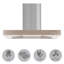 Barenboim 90cm Convertible Wall Mount Cooker Hood