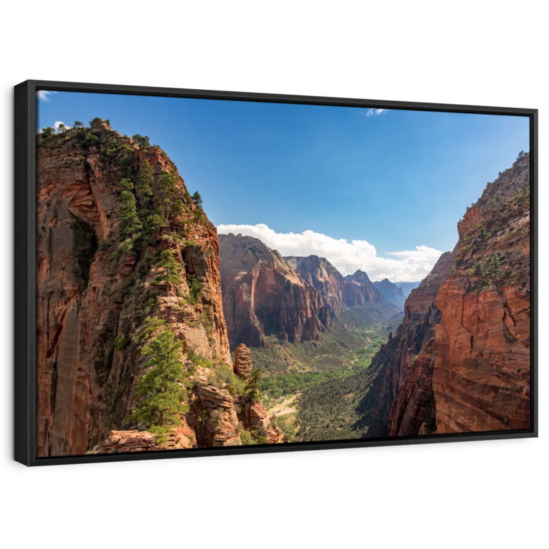 Nature "Art mural du parc national de Zion", H 9 po x l 13 po