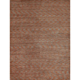 Hand Knotted Geometric Area Rug in Beige/Rust/Gray