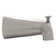 FlowCurve 1-Handle 1-Spray Tub and Shower Faucet with Pressure Balance Valve in Brushed Nickel