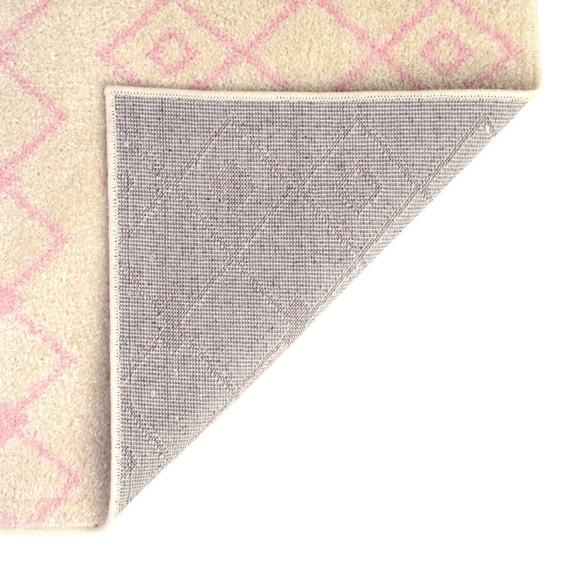 Tapis en polypropylène tissé à la machine Briehn, Rond 7 pi 10 po