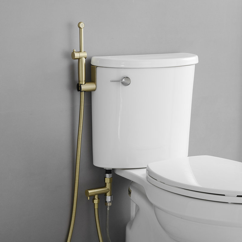 Bidet à main, Or brossé