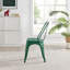 Honora Classic Industrial Metal Dining Chair - Style Bold Colour Stackable Side Chair-1439541583