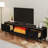 Electronic Fireplace Simulated Flame TV Stand
