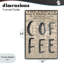 Giclée de journal de café rétro, design par Lucille Price-496322393-496322396