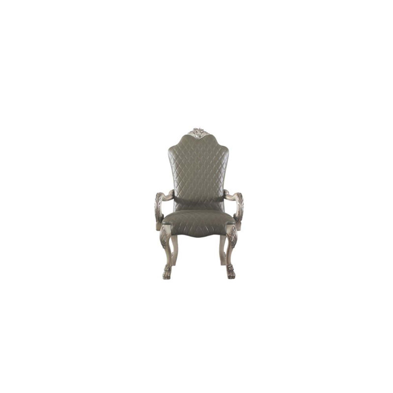 Chaise avec accoudoirs grise Oakledge