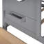Lit simple en bois avec 2 tiroirs, lit pour enfant avec tablette de rangement-1481571486-1481571485
