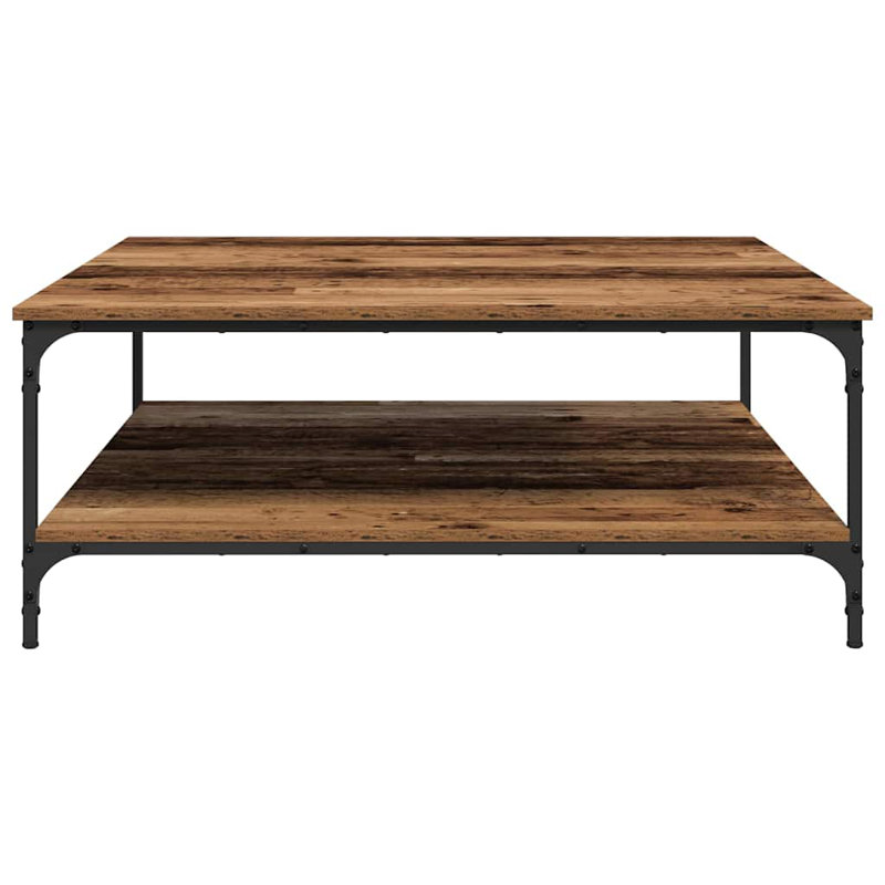 Coffee Table with Storage, Old Wood