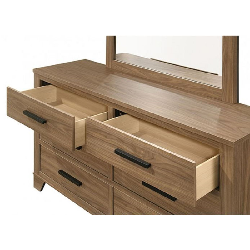 Ensemble de chambre avec grand lit 4 pièces Pershore