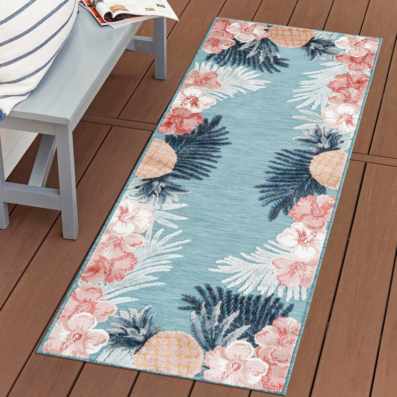 Firman Flora Wygant Indoor/Outdoor Area Rug, Runner 2'2" x 6'1"