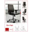 Chaise de travail mince