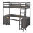 Kids Loft Bed With Built-In-Desk-675662594-675662592