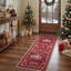 Tapis rouge lavable à la machine Christmas-367434068