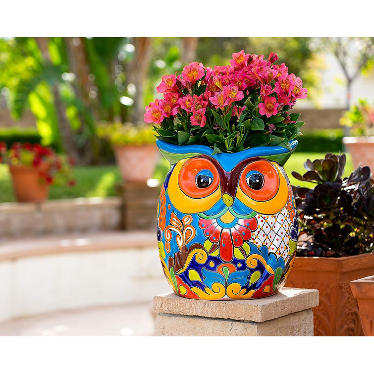 https://assets.wfcdn.com/im/24196297/resize-h755-w755%5Ecompr-r85/2543/254318108/Nooralam+Handmade+Mexican+Talavera+Extra+Large+Ceramic+Owl+Flower+Pot+Planter.jpg