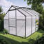 Base surélevée en polycarbonate pour serre-111176885-111176893