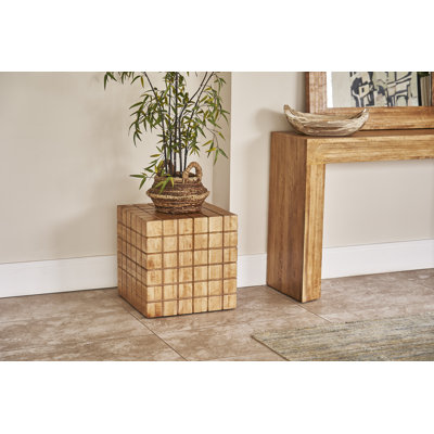 Curve Cube Side Table