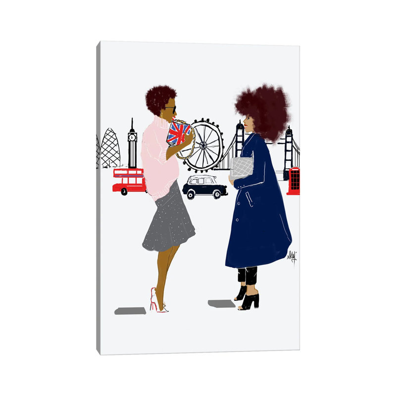 Nicholle Kobi 1 Piece Wrapped Canvas Wall Art, 66.04 cm H x 45.72 cm W