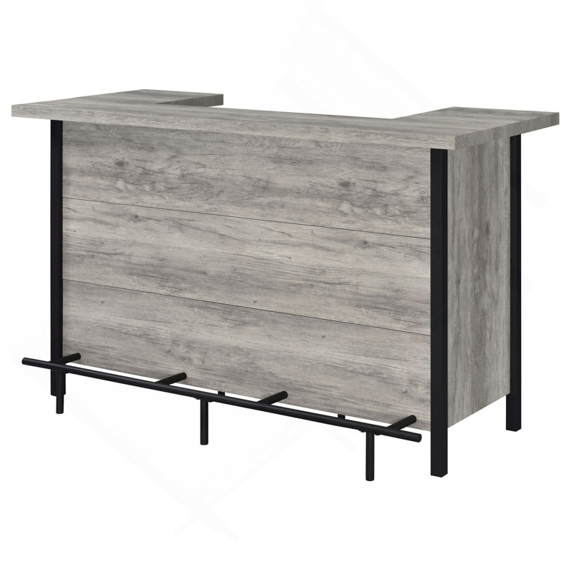 Driftwood Freestanding Bar Unit