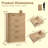6 Drawers Dresser For Bedroom, 45" Tall Dresser With Curved Profile Design, Wood Fluted Chest Of Drawer, Modern Drawer Storage Organizer For Bedroom, Living Room, Entryway-1165991000
