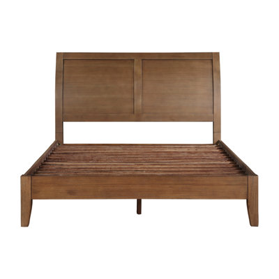 Transitional Bedroom Furniture Platform Bedsleigh Headboard
