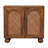 Solid Wood Arched Rattan Two-Door Sideboard