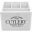 Wood Rectangle Utensil Crock