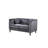 Edwina 59'' Velvet Loveseat-199916364