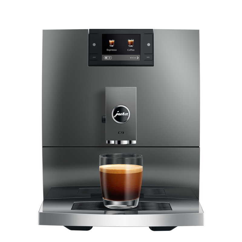C9 Coffee And Espresso Machine, Dark Inox