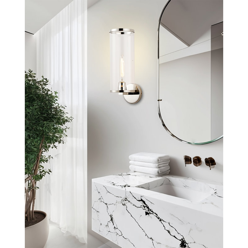 Lampe de coiffeuse Screven, Chrome chrome