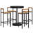 Bar Set with Stools-88468435