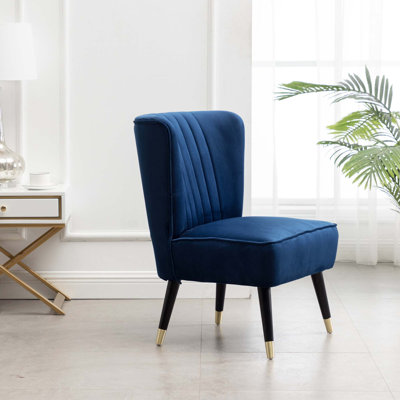 Chaise d'appoint rembourrée Elon