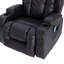 Fauteuil de massage inclinable chauffant en similicuir-81912657