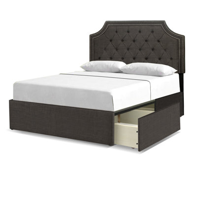 Upholstered Platform Storage Bed