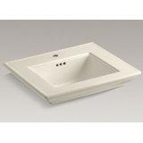 Memoirs Ceramic 25" Pedestal Bathroom Sink with Overflow