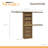 ClosetMaid Mosaics Closet System with 9 Shelves and 3 Hang Rods